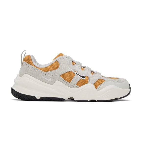 Nike Gray & Orange Tech Hera Sneakers - Picture 2 of 5